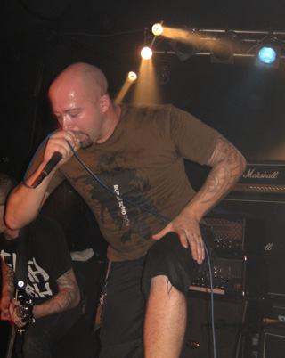 Julien Truchan, Benighted, zanger